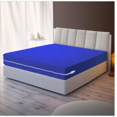 Imagem de Capa Para Colchão Casal Queen - Malha Gel Com Zíper - BG Confecções, R