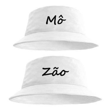 Imagem de Kit Casal Chapéu Bucket Hat Estampado Mozao - MP Moda Masculina, Único