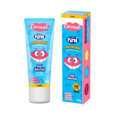 Imagem de Creme Dental com Fluor Carmed Fini Dentadura 70g - Cimed