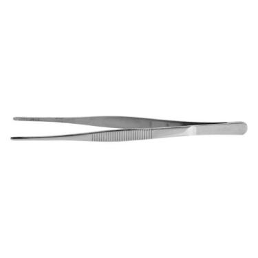 Imagem de Pinça para culinária reta em aço inox tamanho 18cm - Cromus