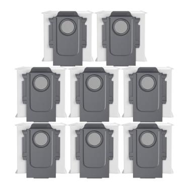 Imagem de Pacote com 8 sacos de aspirador de pó de 2,7 L de substituição compatíveis com Q Revo, Qrevo S, S8 MaxV Ultra, S8 Max Ultra, Qrevo MaxV, Qrevo Pro, Qrevo Curv, Qrevo Edge, Roborock Qrevo Slim Robot