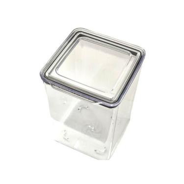 Imagem de Pote Hermético Quadrado Acrílico 1100ml - KTM