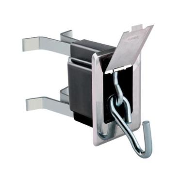 Imagem de Gancho Rede Embutir Inox Polido Par 7323 Aliança