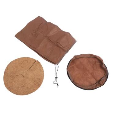 Imagem de Saco de Proteção para Vasos de Flores Com Isolamento Térmico, Capa de Planta Premium, Tapete de Inverno Com Calor Extra, para Todas As Mudas e Hortaliças Com Design Reutilizável