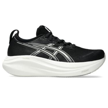 Imagem de Asics Tênis de corrida feminino Gel-Nimbus 27, Preto/cinza lago, 35