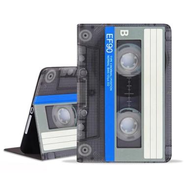 Imagem de stmedazm Capa para Samsung Galaxy Tab S10 Plus (2024)/S9 Plus/S9 FE Plus 5G 12,4 polegadas (2023), capa dobrável de couro sintético premium com suporte para despertar/hibernar automático - cassete de