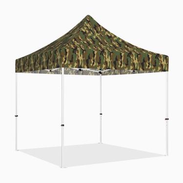 Imagem de Tenda de dossel pop up 25 x 25 cm com paredes laterais, ABLEM8CANOPY ULTRA8 Series Heavy Duty Instantâneo Toldo Tenda para Negócios ou Eventos Esportivos ao Ar Livre, Pátio, Tailgate, Quintal (Camuflagem, Sem Parede)