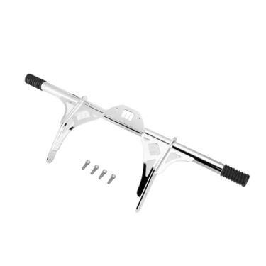 Imagem de Mofun Barra de colisão dianteira com trava frontal compatível com Harley Dyna Fat Bob FXDF Low Rider FXDL/I Street Bob FXDB/I Wide Glide FXDWG/I modelos com controle médio