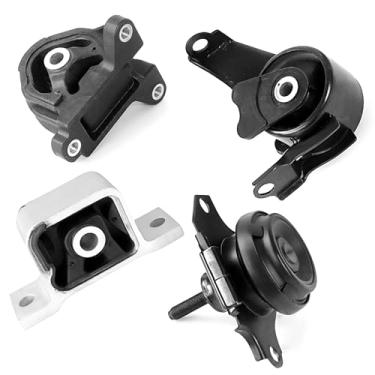 Imagem de YOMALL Kit de montagem de motor e transmissão 4 peças compatíveis com RSX 2.0L 2002 2003 2004 2005 2006 RSX 2.0L Substituir # A6597, A4503, A4508, A4506