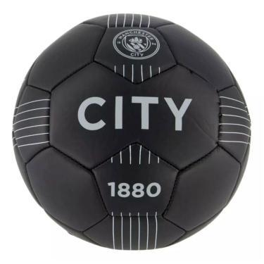 Imagem de Bola Futebol Campo Sportcom Número 5 Manchester City Preto-Unissex