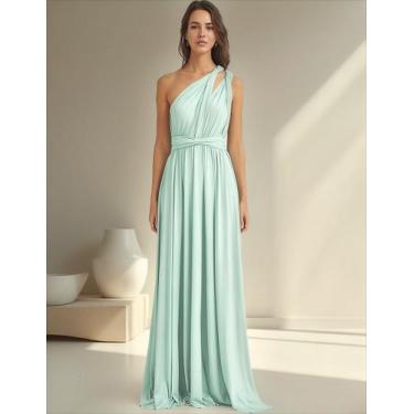 Imagem de Vestido Madrinhas Longo Varias Formas De Uso Multiformas - Casual Dres