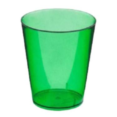 Imagem de Mini Copo Pic 25ml para Doces Brigadeiro Verde - 10 unid - PLASTILANIA
