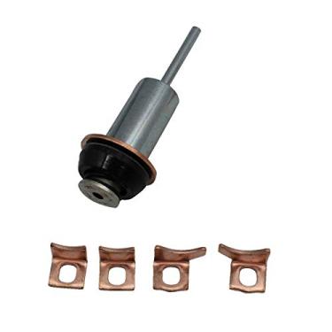 Imagem de Kit de reparo de solenoide para iniciantes TAKPART Conjunto de contatos e desentupidor compatível com Honda Acura ToyotaTAKPART 128000-7390 preto JLT11027