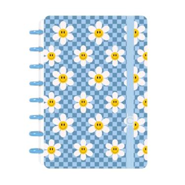 Imagem de Caderno Criativo Groovy Azul A4/A5 Disco Inteligente (Médio A5)