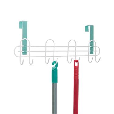 Imagem de Porta vassouras com alça Branco com Menta