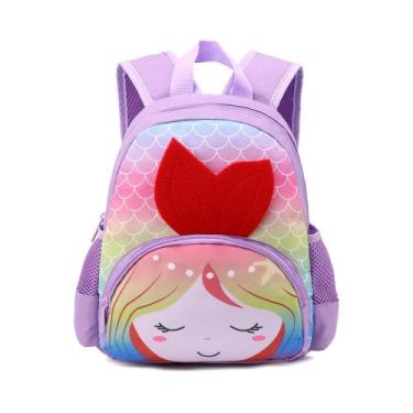 Imagem de Mochila Infantil Costas Animais Passeio Creche Poliéster - CRUZEIRO, M