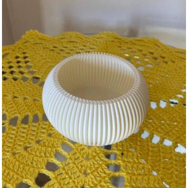 Imagem de Vaso Decorativo Cachepô suculentas  Plástico  Flores artificiais - Gen