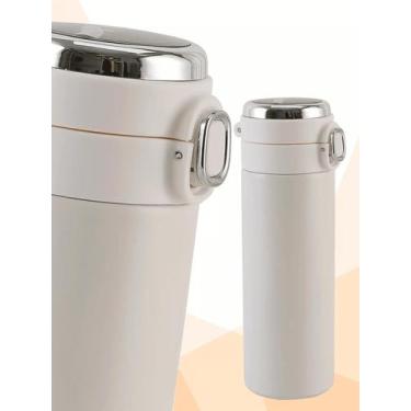 Imagem de Garrafa Térmica com Termômetro Led Digital 400ml - Dolce Home