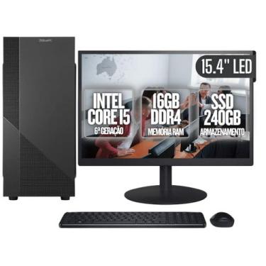 Imagem de Computador Completo BluePC Task Intel Core i5 6ª Geração 16GB DDR4 SSD