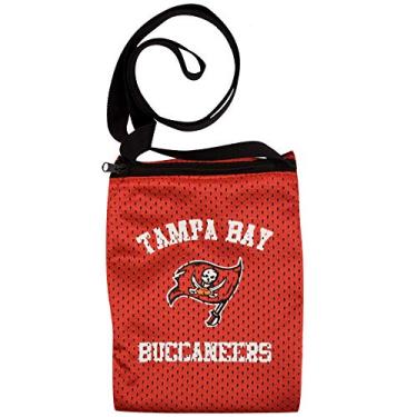Imagem de Littlearth Bolsa unissex adulto NFL Tampa Bay Buccaneers Game Day, cor do time, 15,9 cm x 21,6 cm