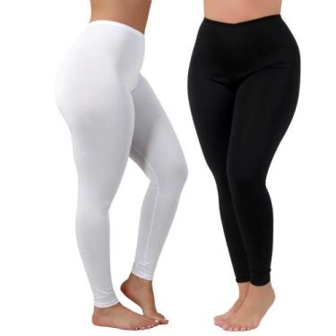 Imagem de Kit 2 Calça Segunda Pele Anágua Anti Atrito Usar Por Baixo Evita Trans