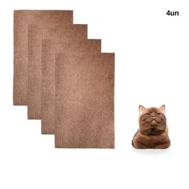 Imagem de Kit arranhador gato protetor de sofa carpete adesivo brinquedo pet ant