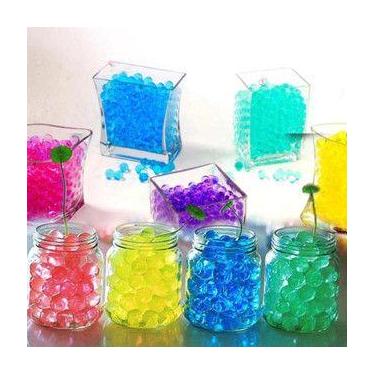 Imagem de 1400 Bolinhas Orbeez Verde Gel Festa Cresce Na Água Vaso - RT