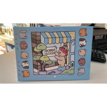 Imagem de Bobbie Goods livrinho para colorir capa Dura folhas 180g aZUL - Papela