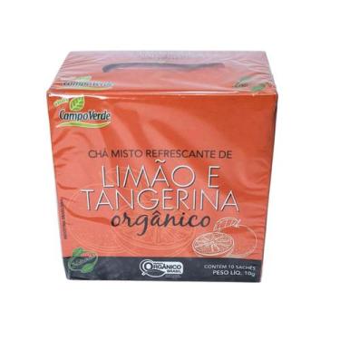Imagem de Chá Limão e Tangerina Orgânico Sachês Campo Verde