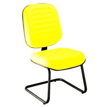 Imagem de Cadeira Diretor Para Escritório Linha Blenda Amarelo - DESIGN OFFICE M