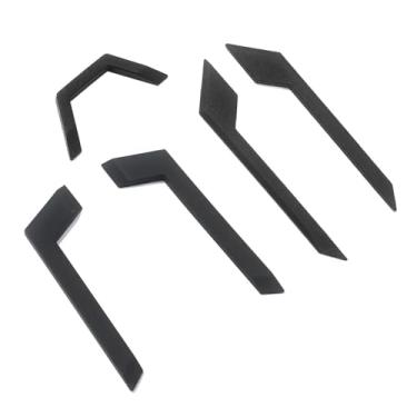 Imagem de Capa preta D-shell borracha antiderrapante pés de substituição para ASUS TUF Gaming F15 FX506 FX506LU FX506LI FX506LH FX506HM FX506HE/A15 FA506 FA506IH FA506IV FA506IU FA506IC FA506IE FA506IE FA506IE