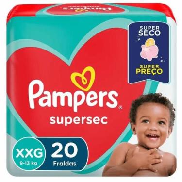 Imagem de Fralda Pampers Supersec Mega XXG 20 unidades