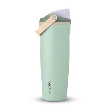 Imagem de Owala FreeSip Sway - Aço inoxidável - 850 g - Verde (Eucalipto)