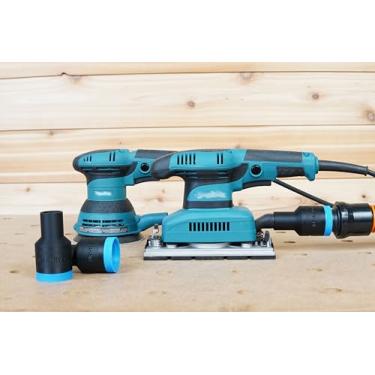 Imagem de Adaptador de mangueira compatível com lixadeiras Makita (mangueira de 3,5 cm)