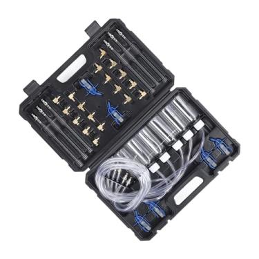 Imagem de Ferramenta de Teste de Fluxo de Injetor, Kit de Trilho Comum de 6 Cilindros Amplamente Utilizado para Injetores