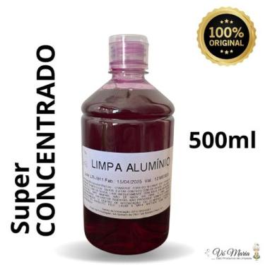 Imagem de Limpa Aluminio Super Concentrado 500ml - Limpa BAU - tira ferrugem - N