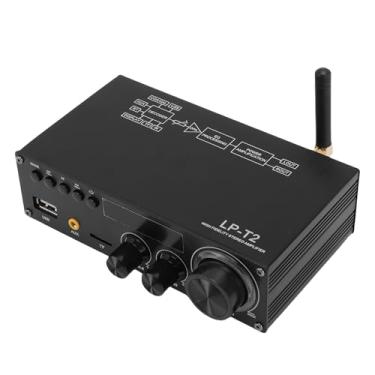 Imagem de Zopsc 2.1CH Bluetooth 5.1 Amplificador 50WX2 RECETIVO ESTÉRIO RMS, HIFI Com USB/SD/AUX/COAXIAL, CONTROLE DE EQ, REMOTO, HOME TEATER (Plugue da UE)