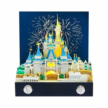 Imagem de Calendário de mesa LiveGo 2025, bloco de notas 3D, arte em papel com luz