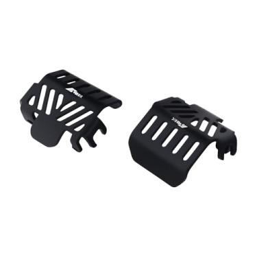 Imagem de NMNRC 2Pcs Thickened Axle Skid Plate Armor Portector Defend Compatible with TRX4 RC Crawler Upgrades Part