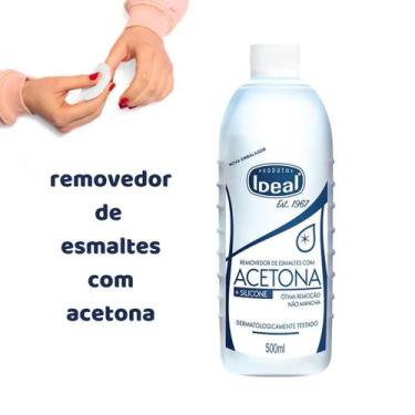 Imagem de Removedor de Esmaltes A Base De Acetona e Silicone Ideal 500ml