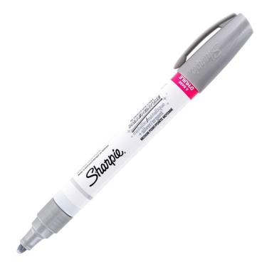 Imagem de Caneta Marcadora Permanente Media Óleo Prata Sharpie