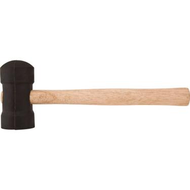 Imagem de Martelo Borracha 40mm Preto Cabo Madeira Vonder