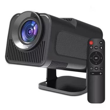 Imagem de Projetor HY320 Android 11 com WiFi 6 Bluetooth HDMI e Pilha Inclusa no