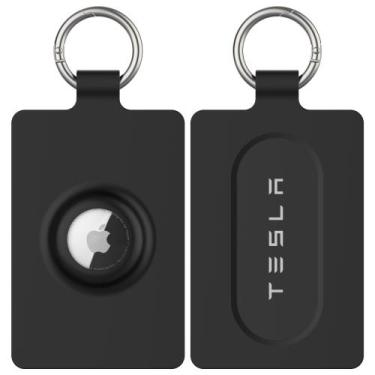 Imagem de Suporte de cartão+estojo AirTag para cartão-chave Tesla modelo 3 Y S X