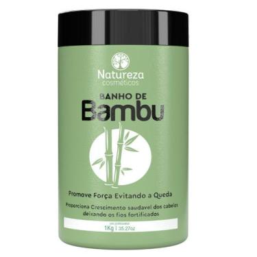 Imagem de Máscara Para Hidratação E Fortalecimento Bambu 1kg - Natureza Cosmetic