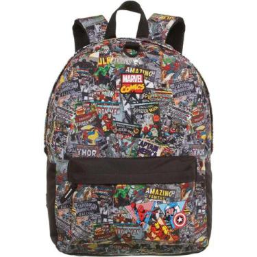 Imagem de Mochila Geek Marvel Comics Com Fone De Ouvido Dermiwil 2020 - DMW