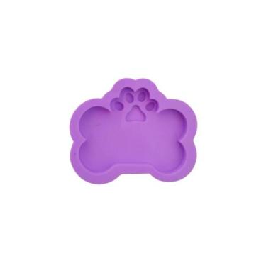 Imagem de R266 Molde de silicone pet chaveiro resina - confeitaria dos moldes