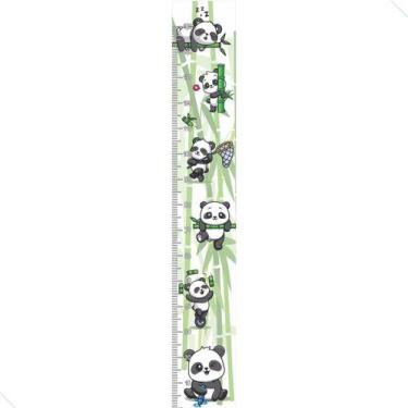 Imagem de Adesivo De Parede Panda Regua Crescimento Infantil Panda - Best
