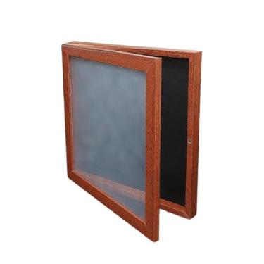 Imagem de KiBcsLic Estojo de proteção para armação de camisa com capa transparente Estojo de proteção para armação de camisa esportiva Caixa de sombra Moldura para, Noz, 14 Polegadas X 18