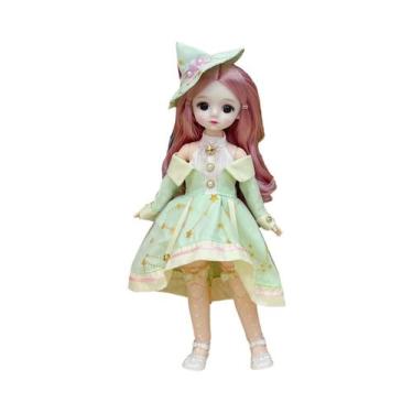 Imagem de Boneca BJD De 12 Polegadas Para Crianças De 4 a 16 Anos, Acessórios Pa
